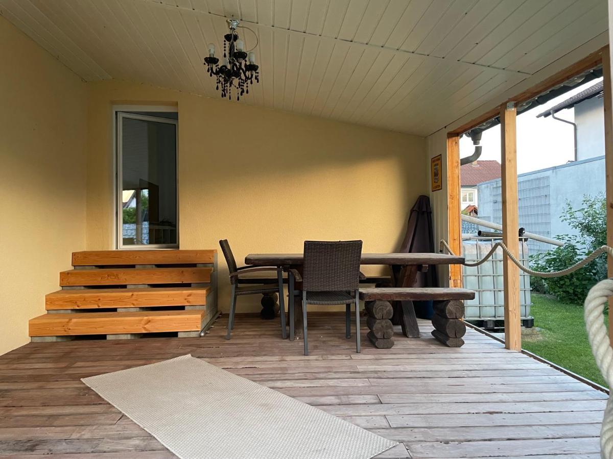 #6 Familienzimmer Mit Gemeinschaftsbad Memmingen Kültér fotó